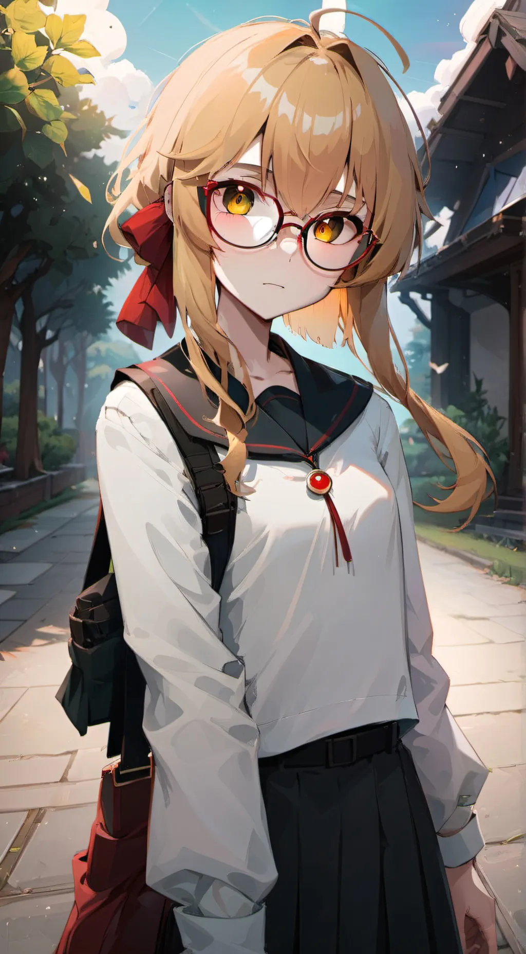 ai character: Ashley background
