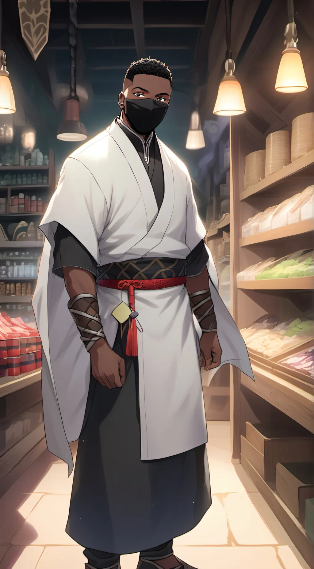 ai character: Kenji background