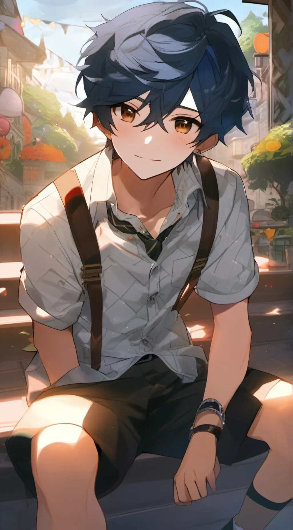 ai character: Max background