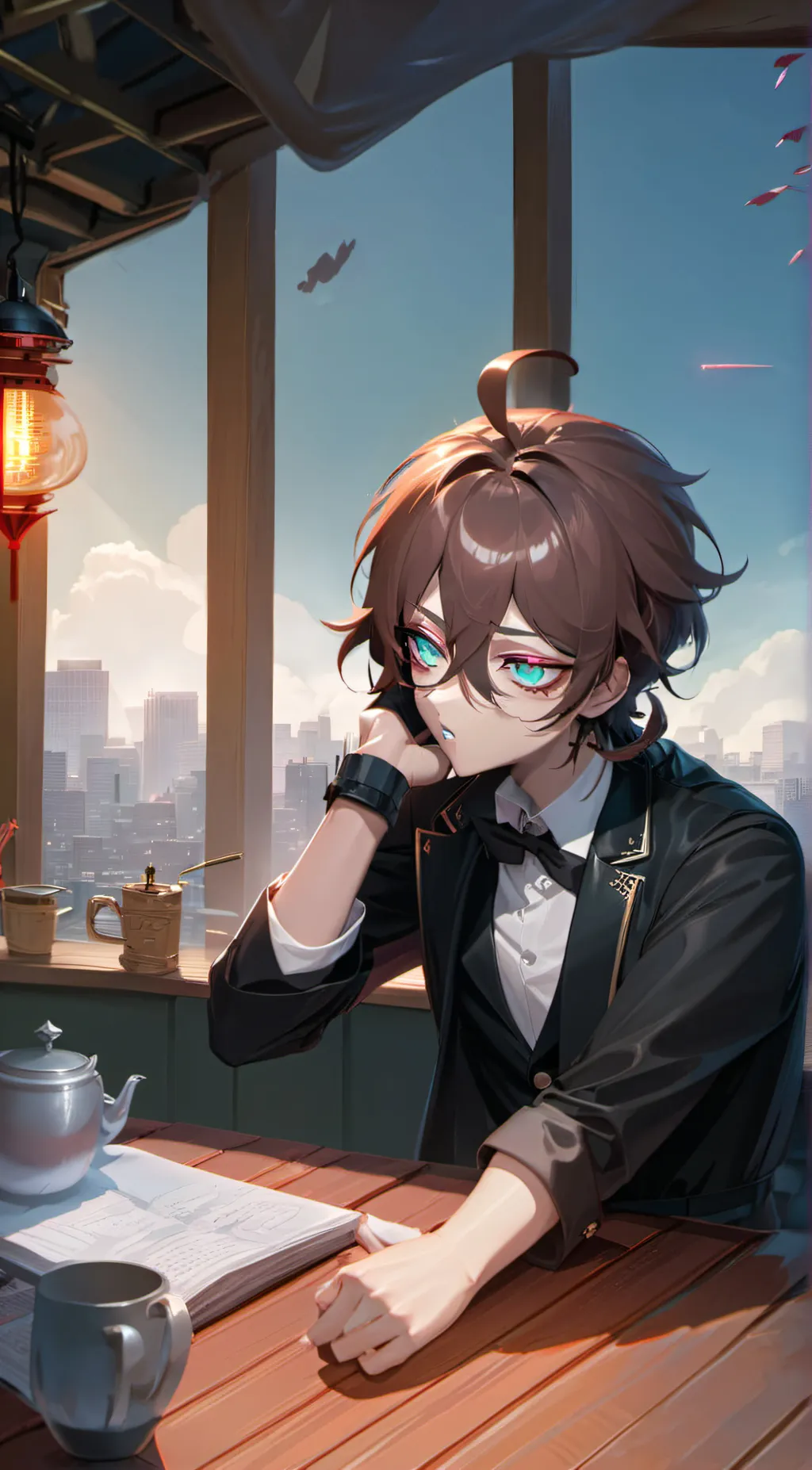 ai character: Alex background