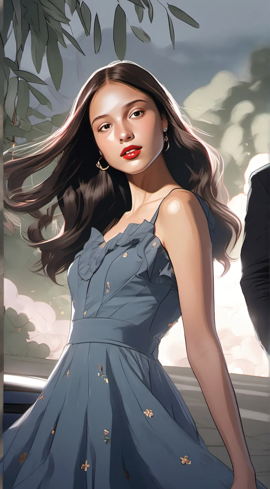 ai character: Amanda background