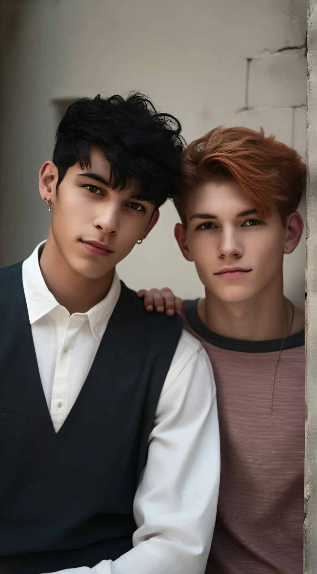 ai character: Only friends BL background