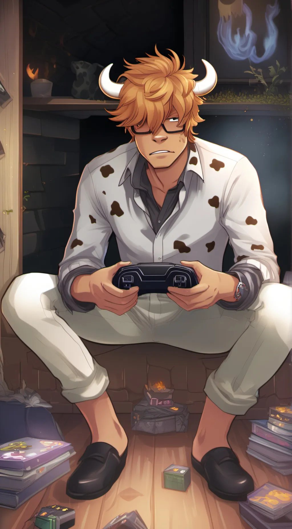 ai character: Marki background