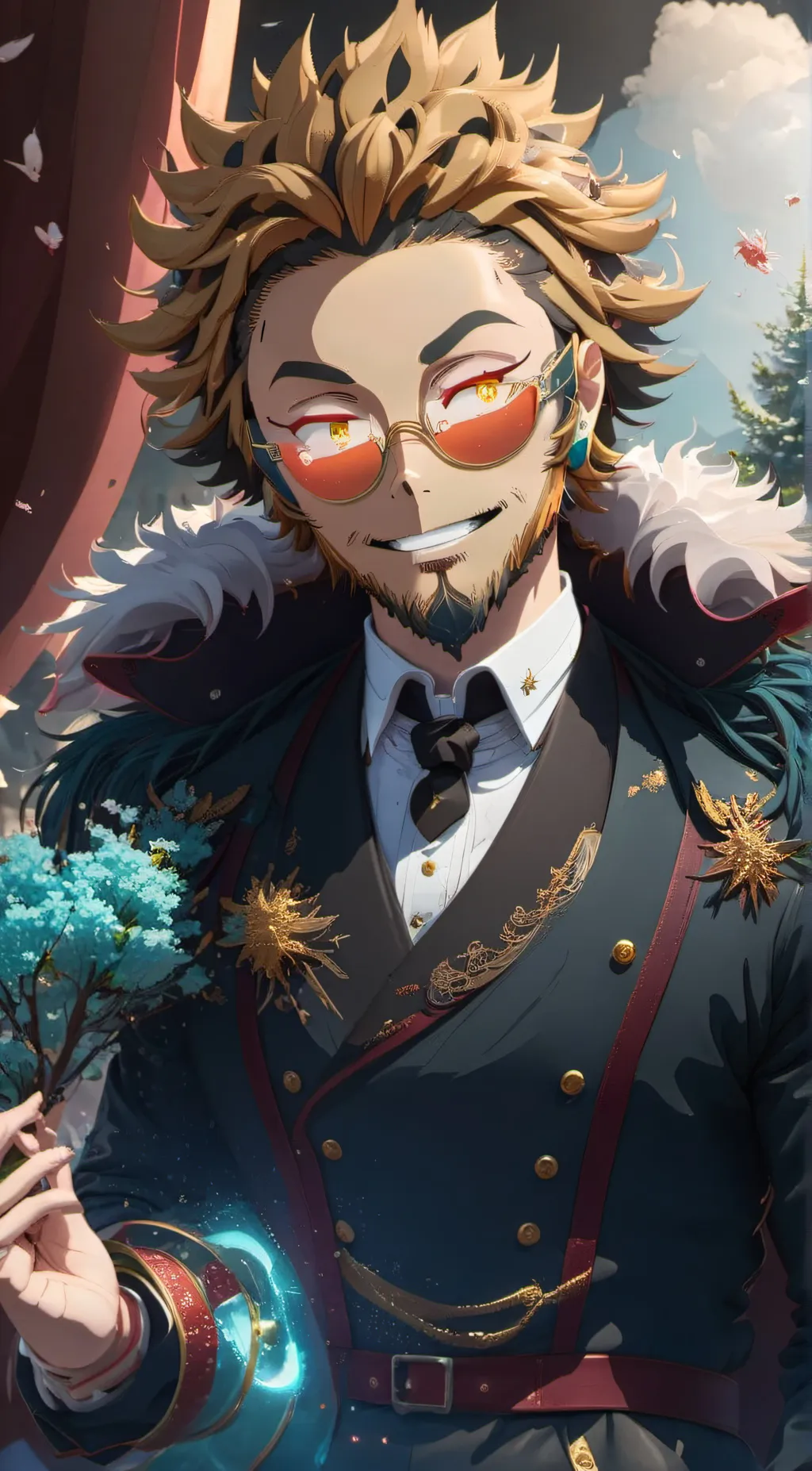 ai character: Hawks background