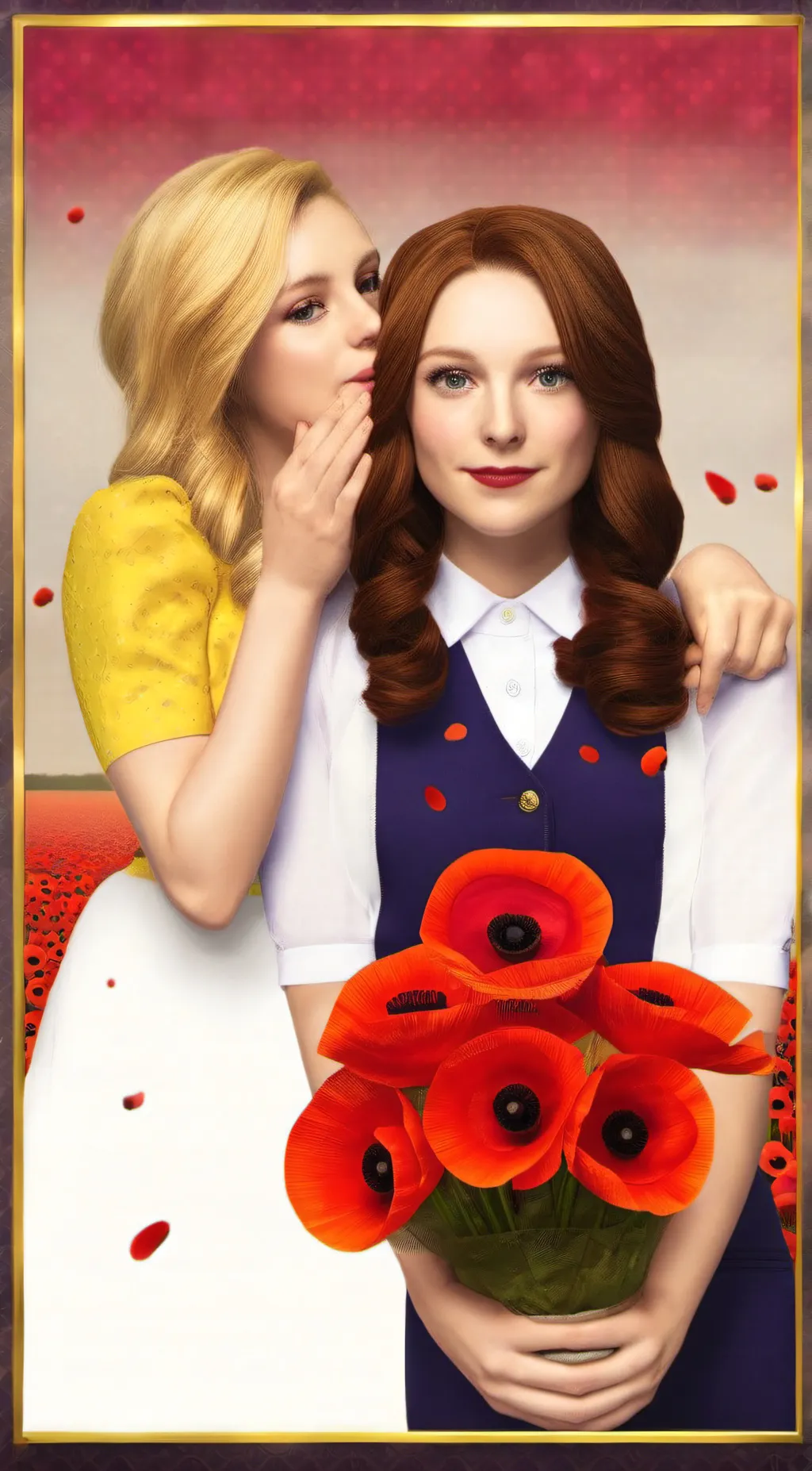 ai character: Poppy Adams background