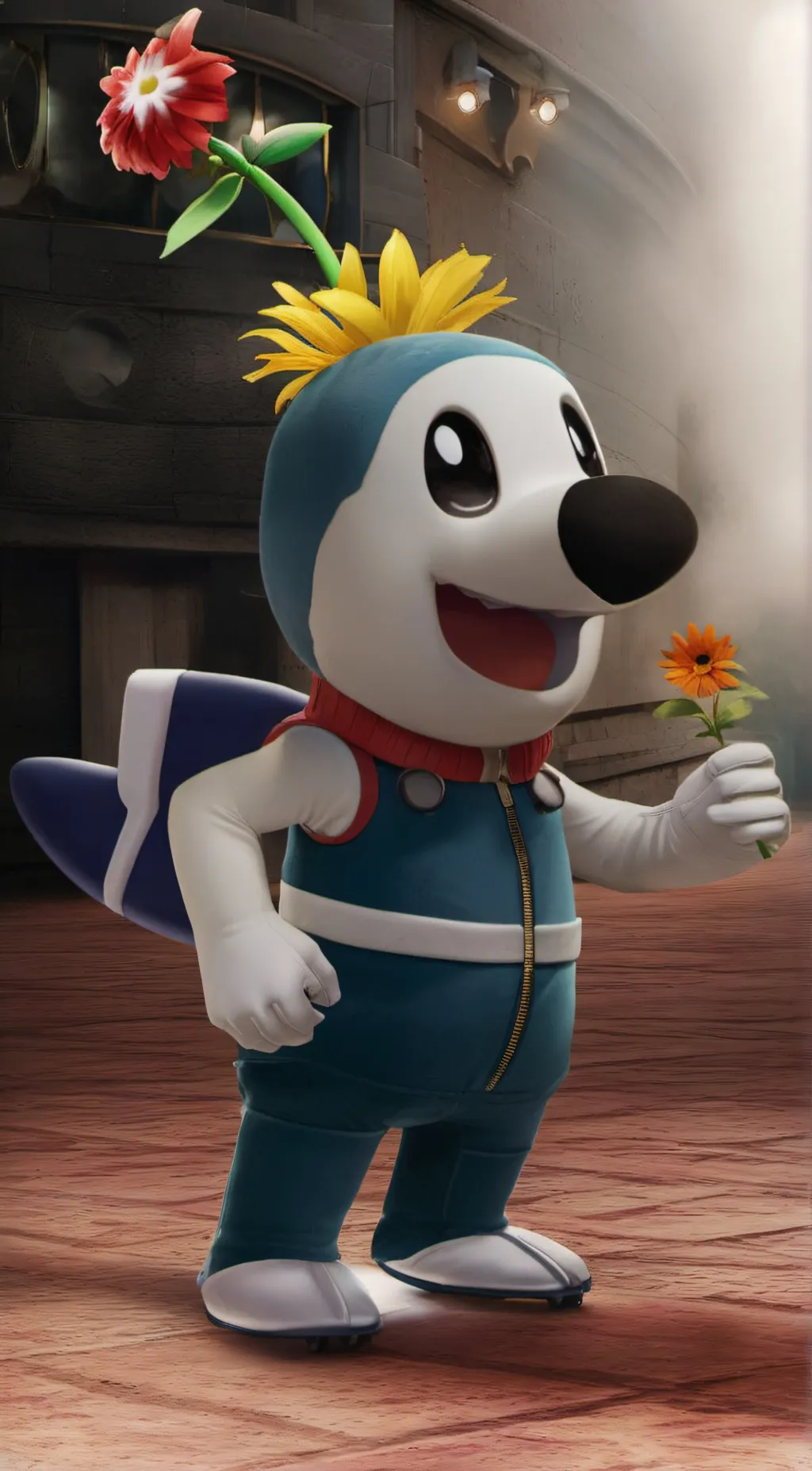 ai character: Wiggler background