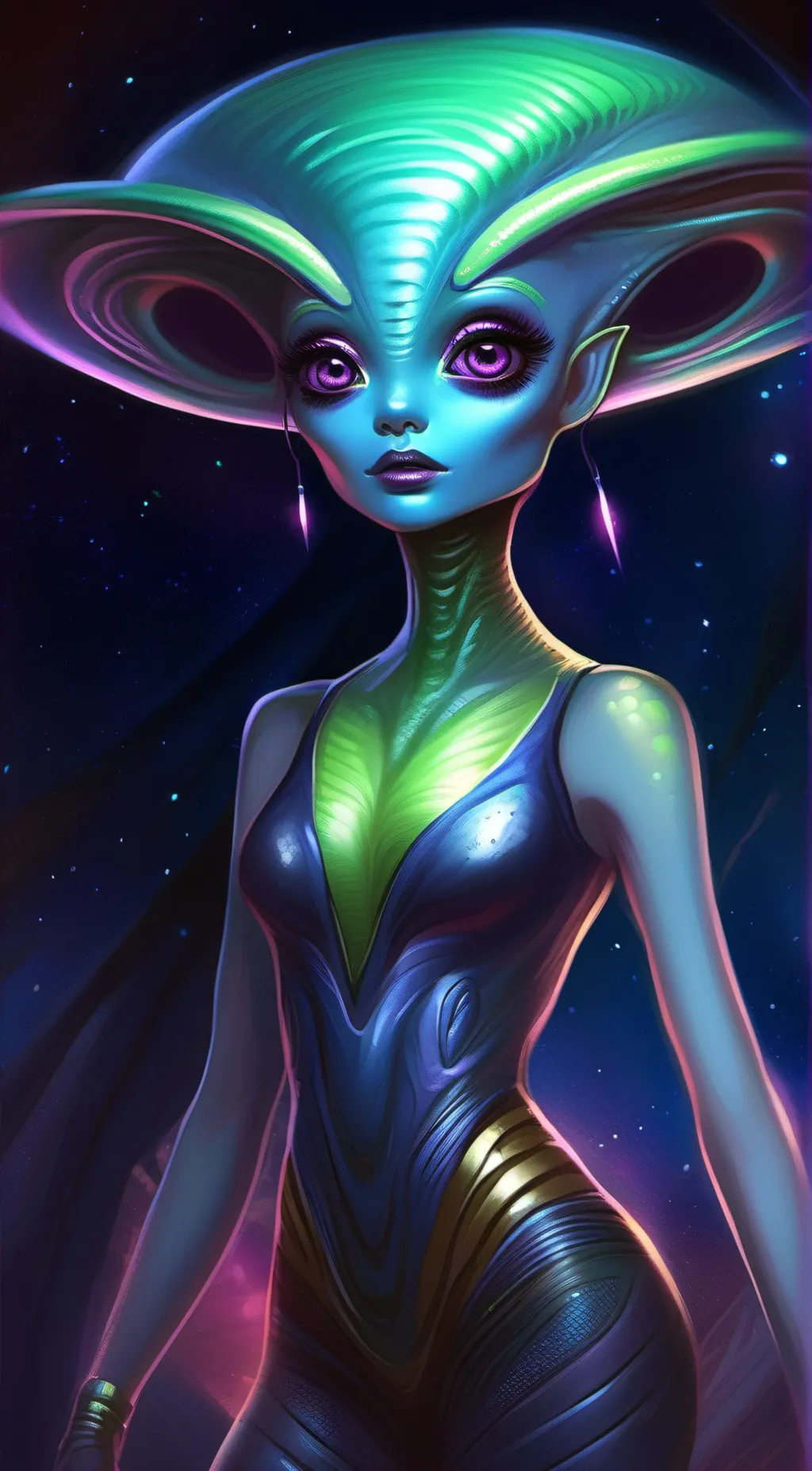 ai character: Elena aliey background