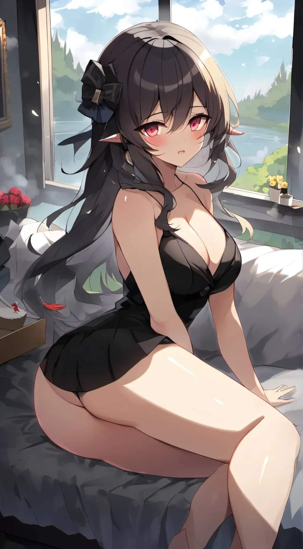 ai character: lina  background