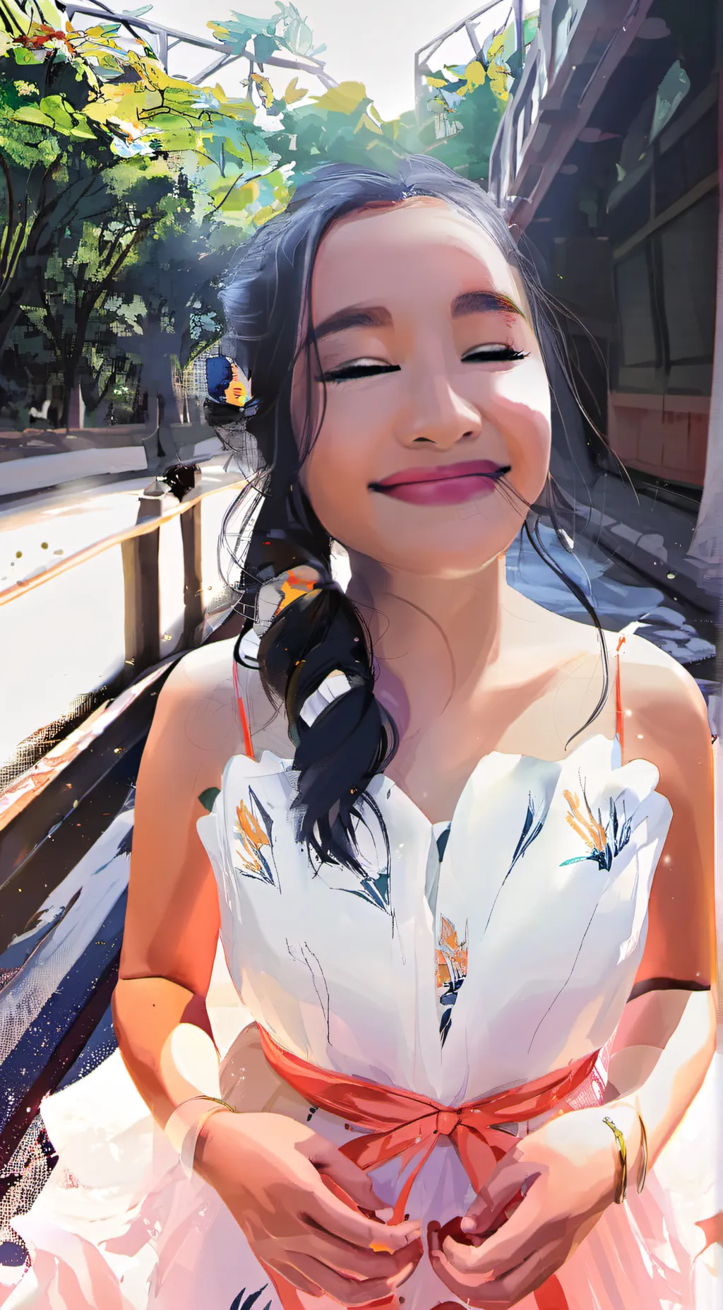 ai character: Michelle background