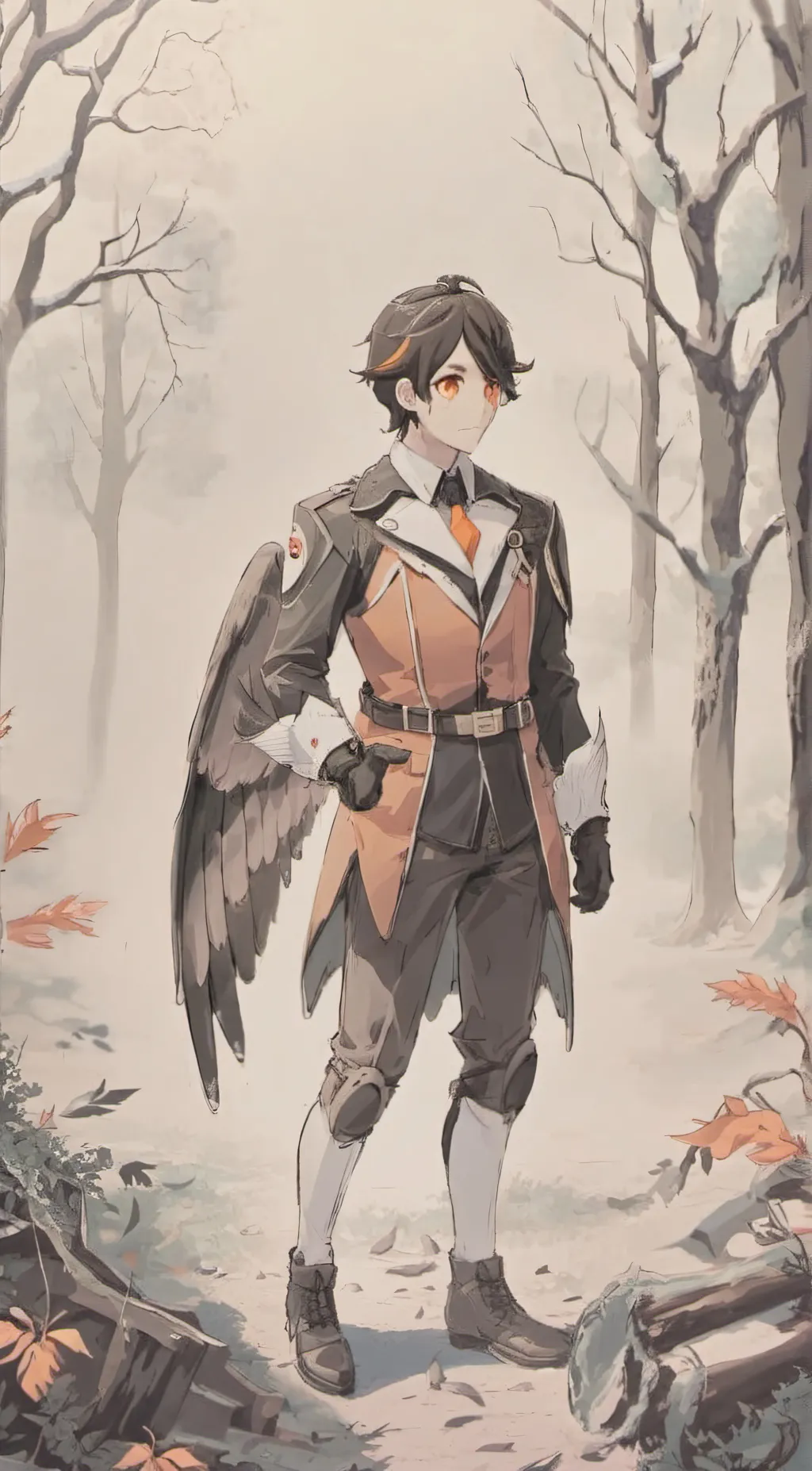 ai character: 𓅿 - Robin background