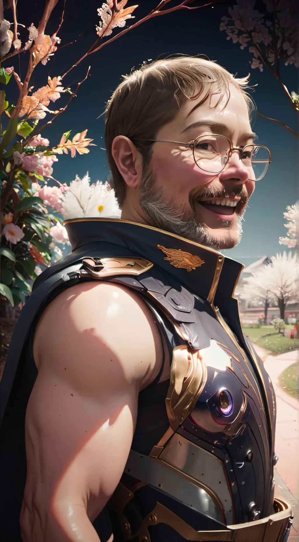 ai character: Allan background