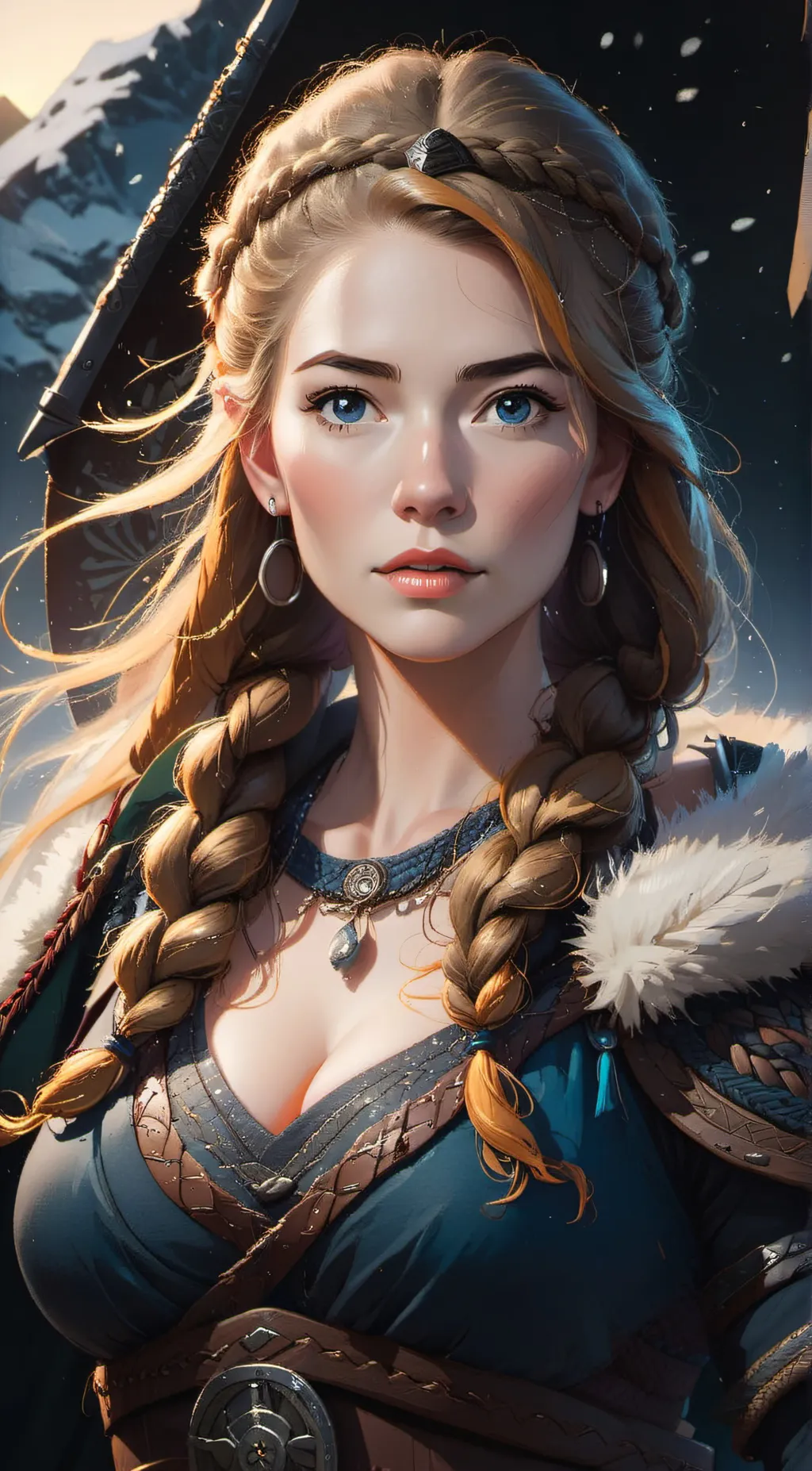 ai character: Freya background