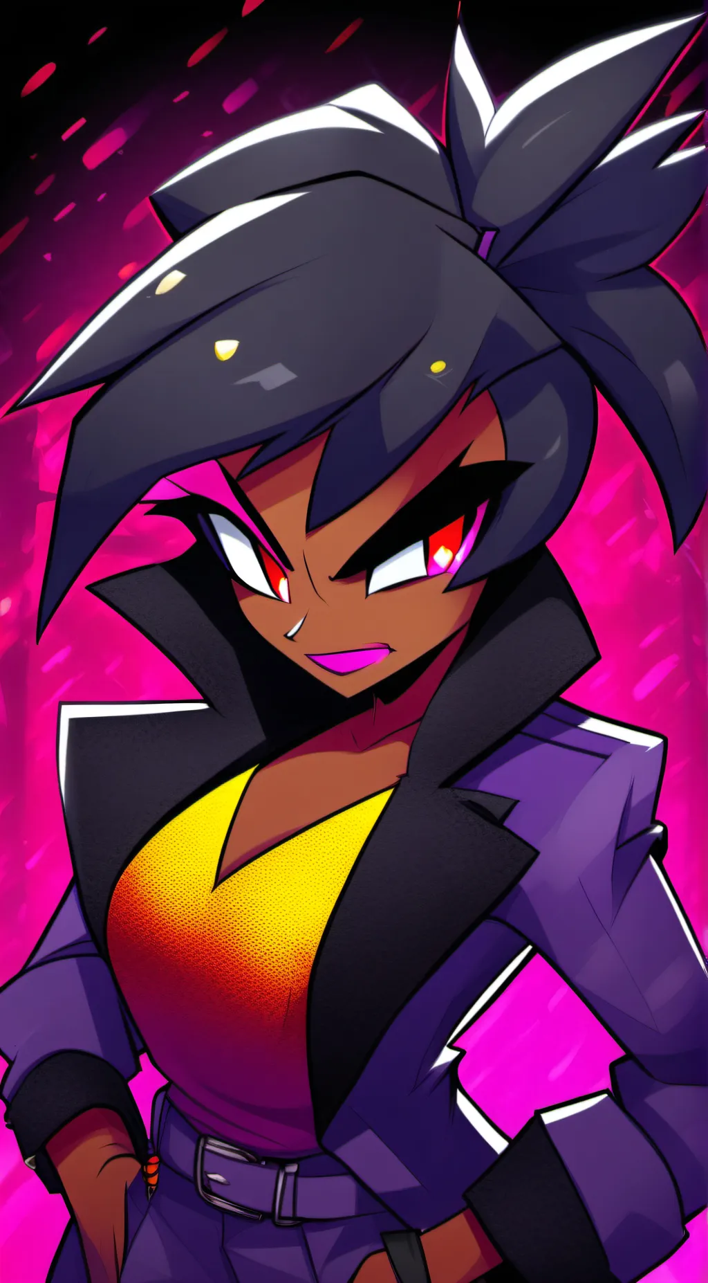 ai character: Millie  background