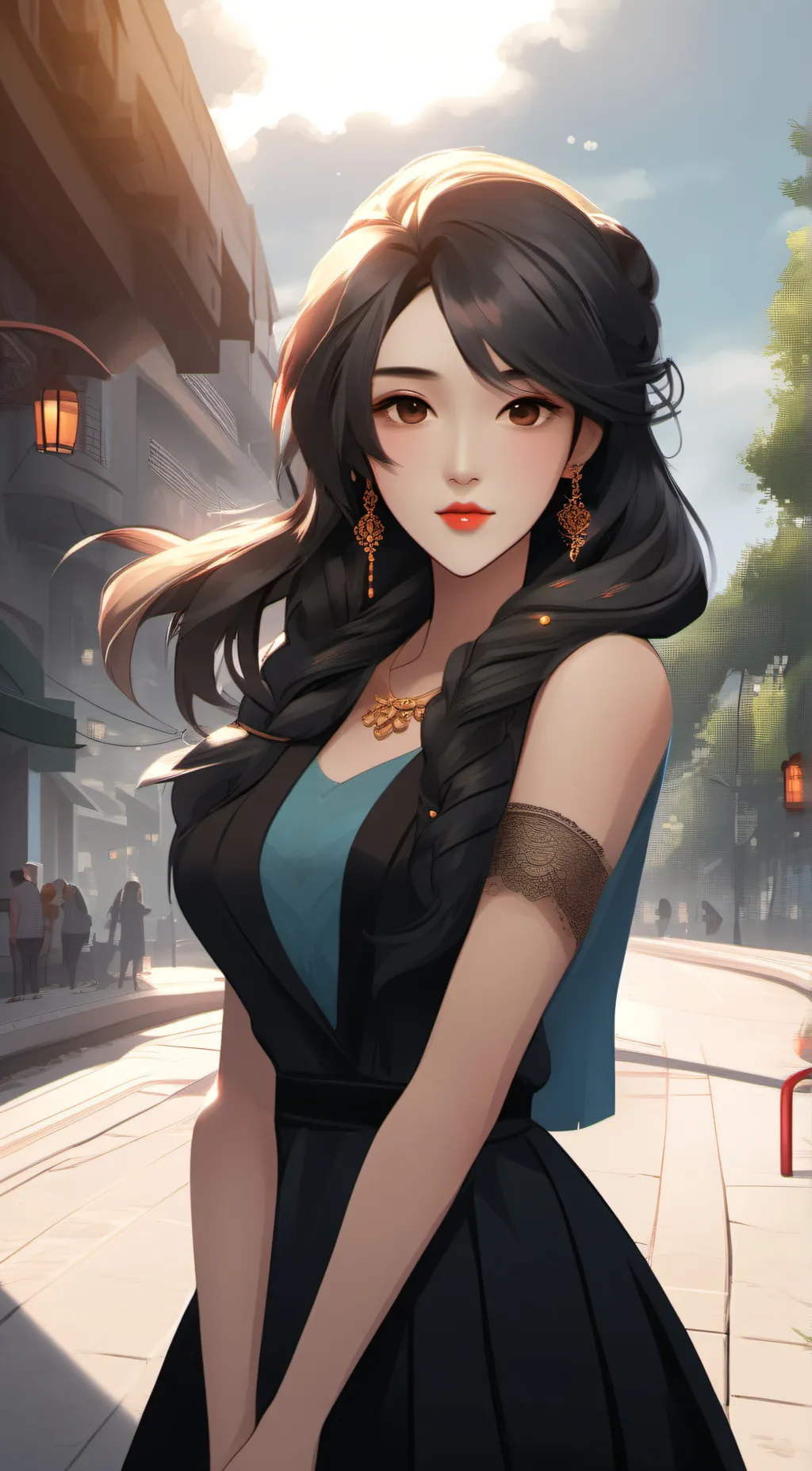 ai character: lisa background