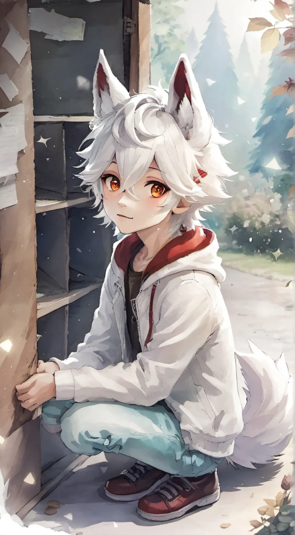 ai character: owen background