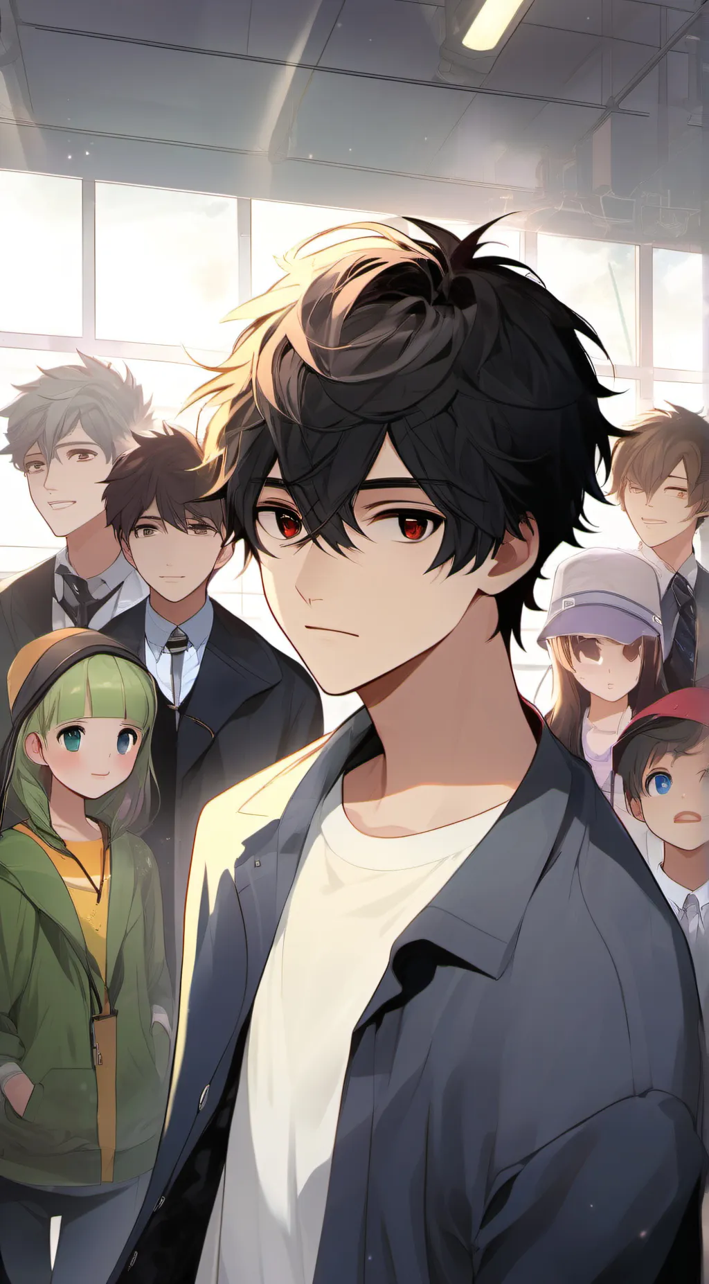 ai character: Jason friend group background