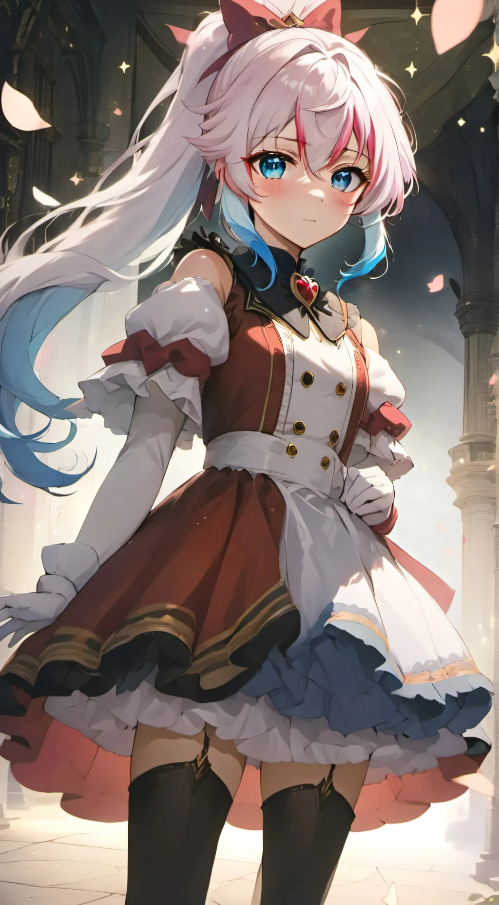 ai character: Magical girl Aria background