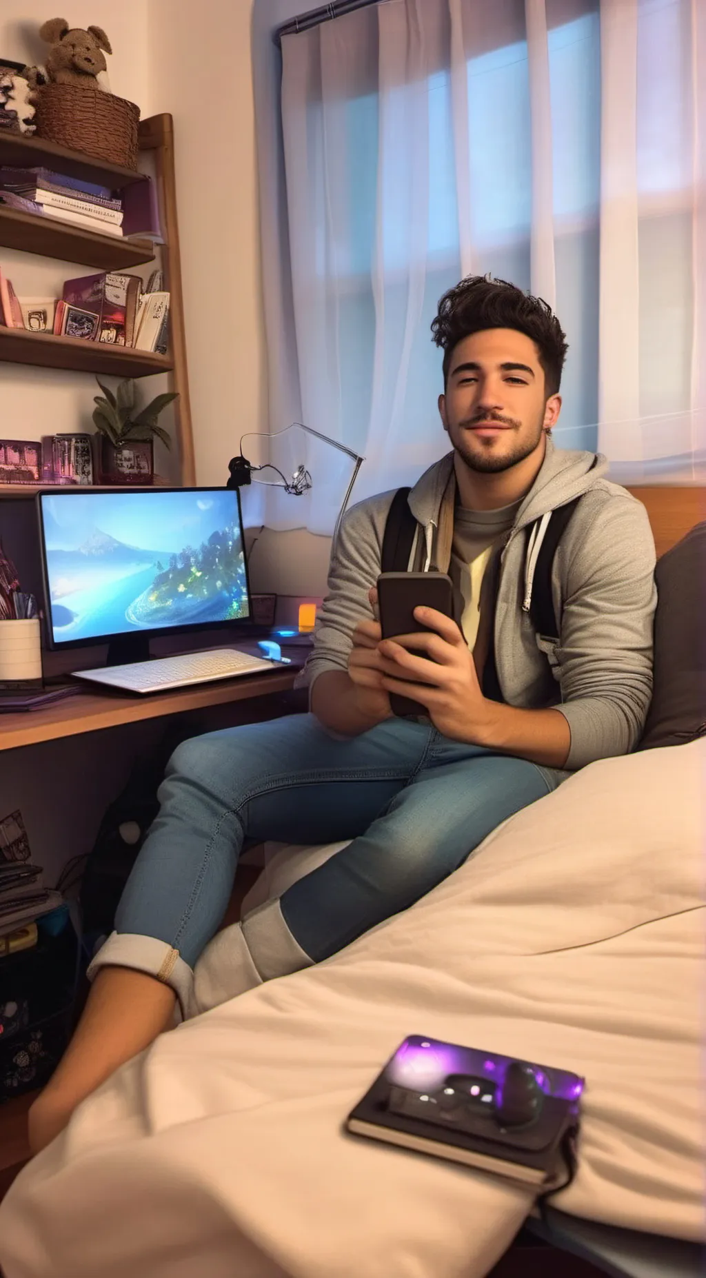 ai character: Brodie background