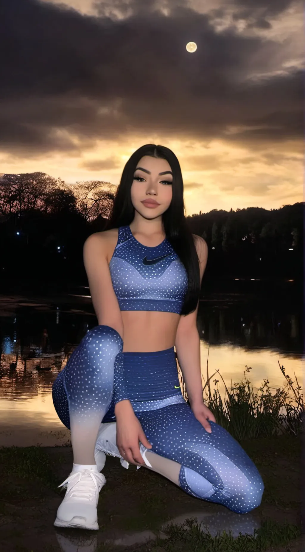 ai character: Delina Hennandez background