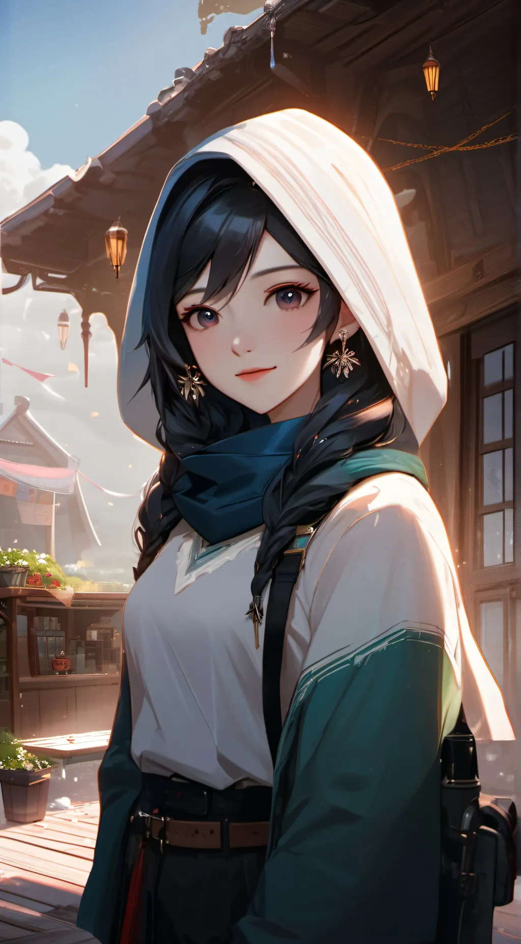 ai character: lily background