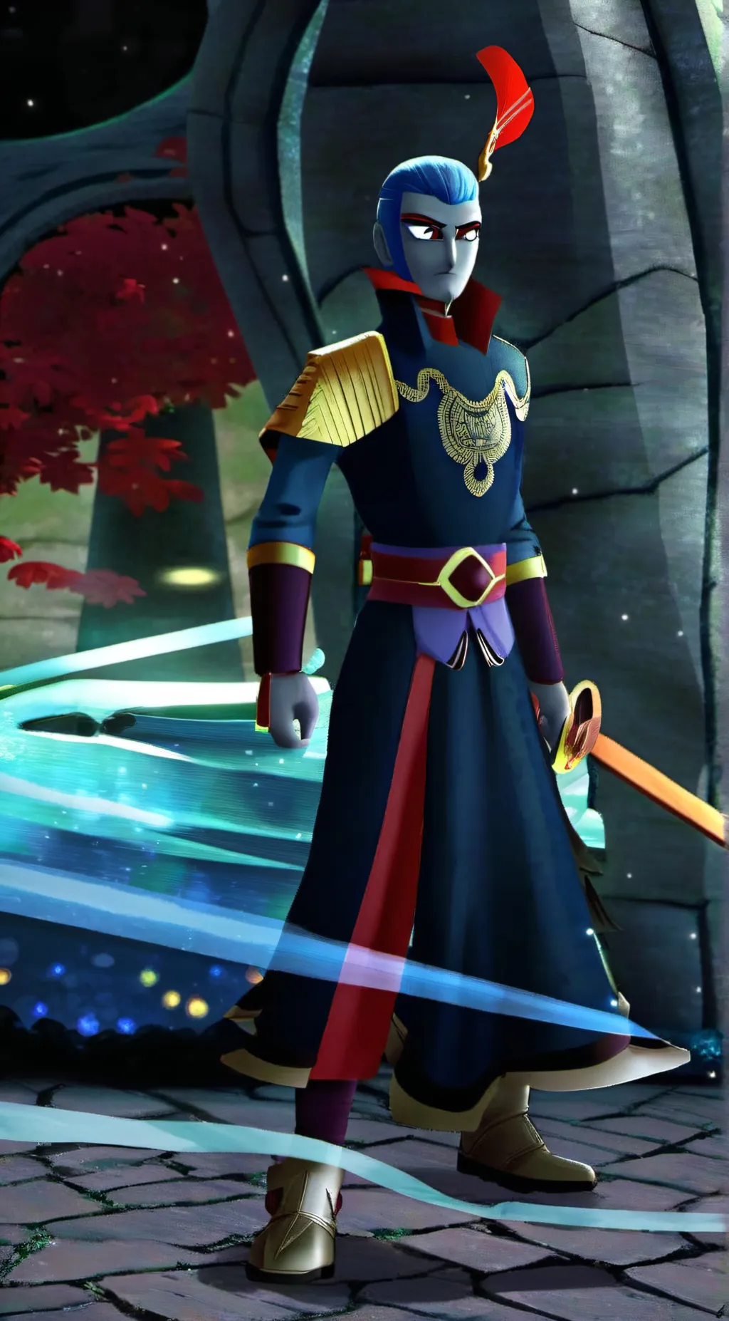 ai character: Deron background