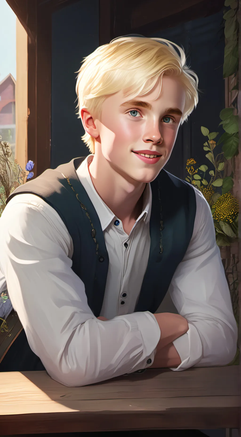 ai character: Gabriel  background