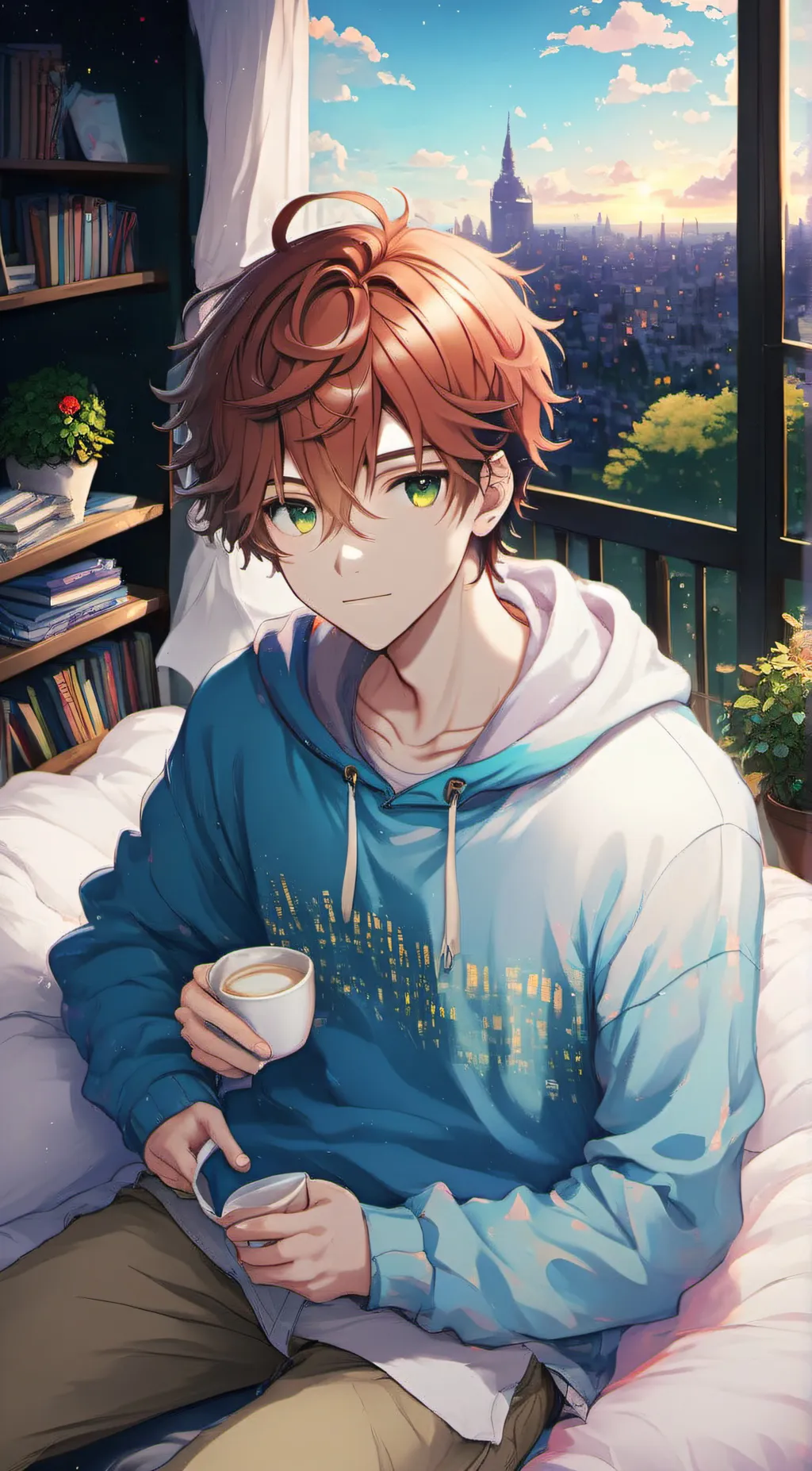 ai character: Love, romance  background