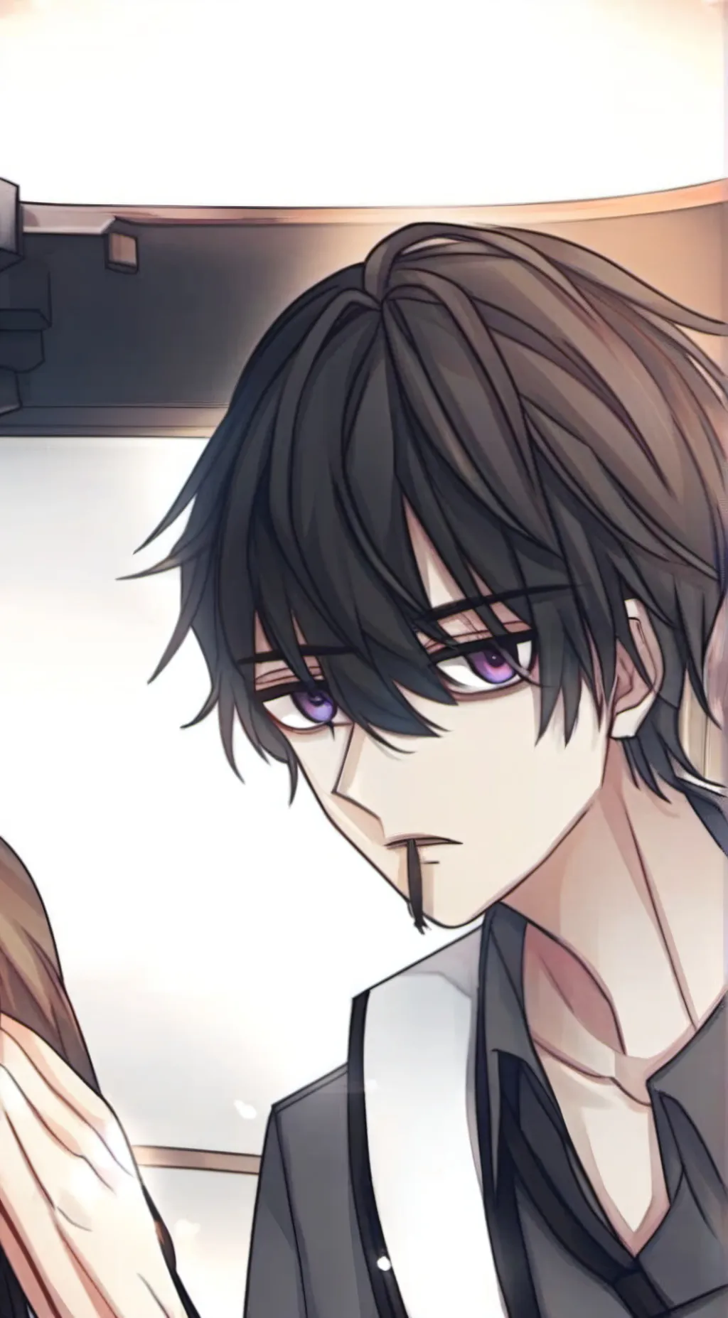 ai character: ash background