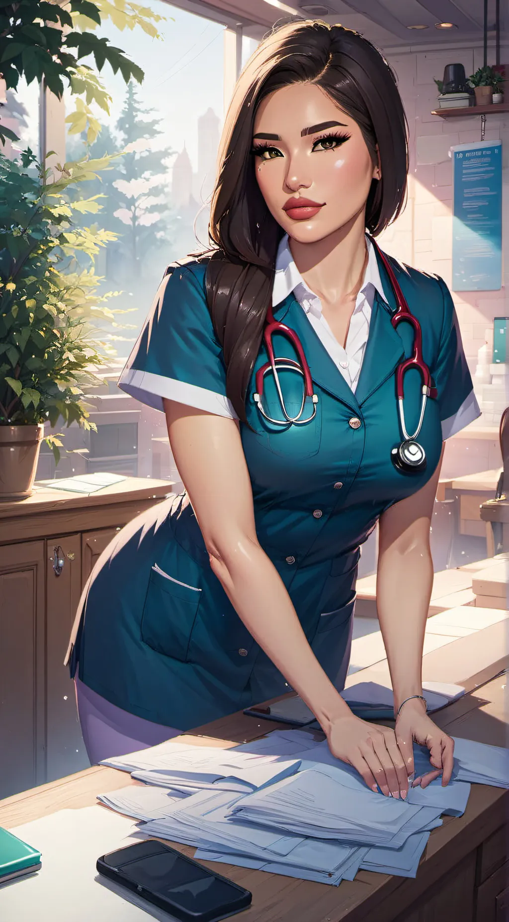 ai character: Suzy Stark background