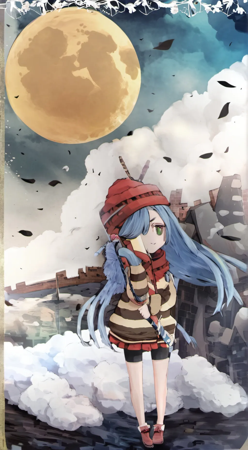 ai character: Eva background