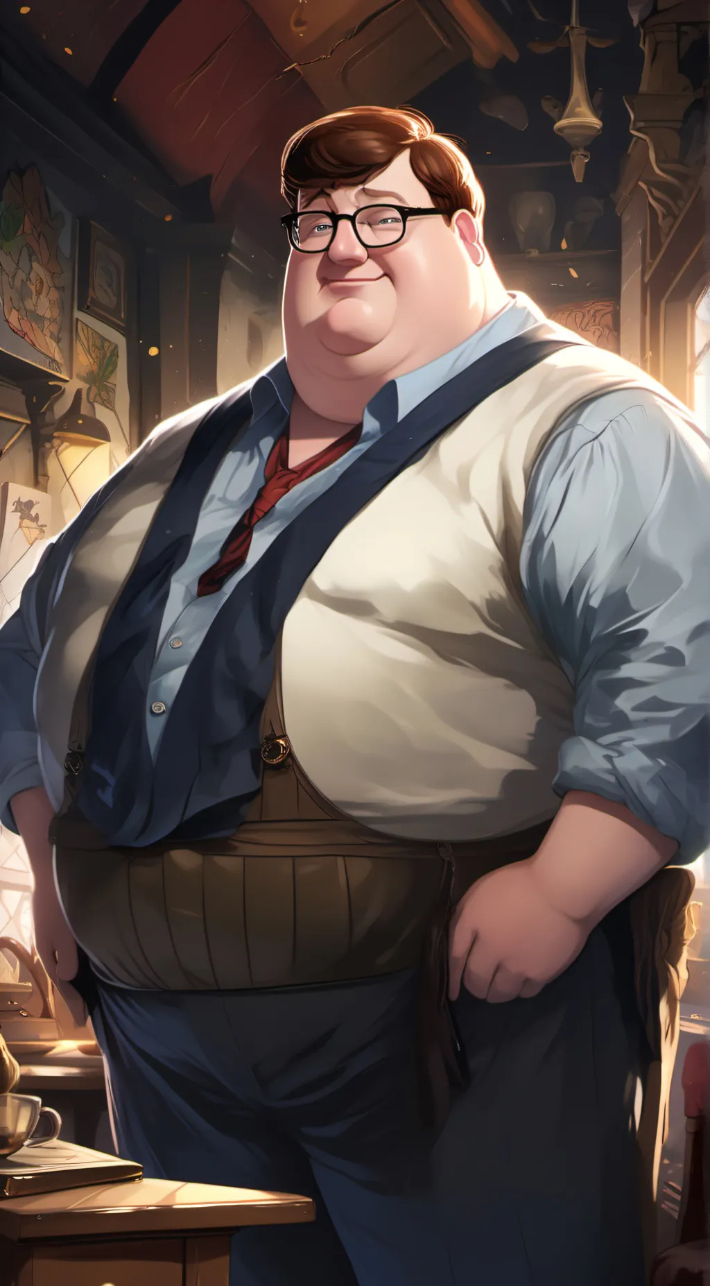 ai character: Petah background