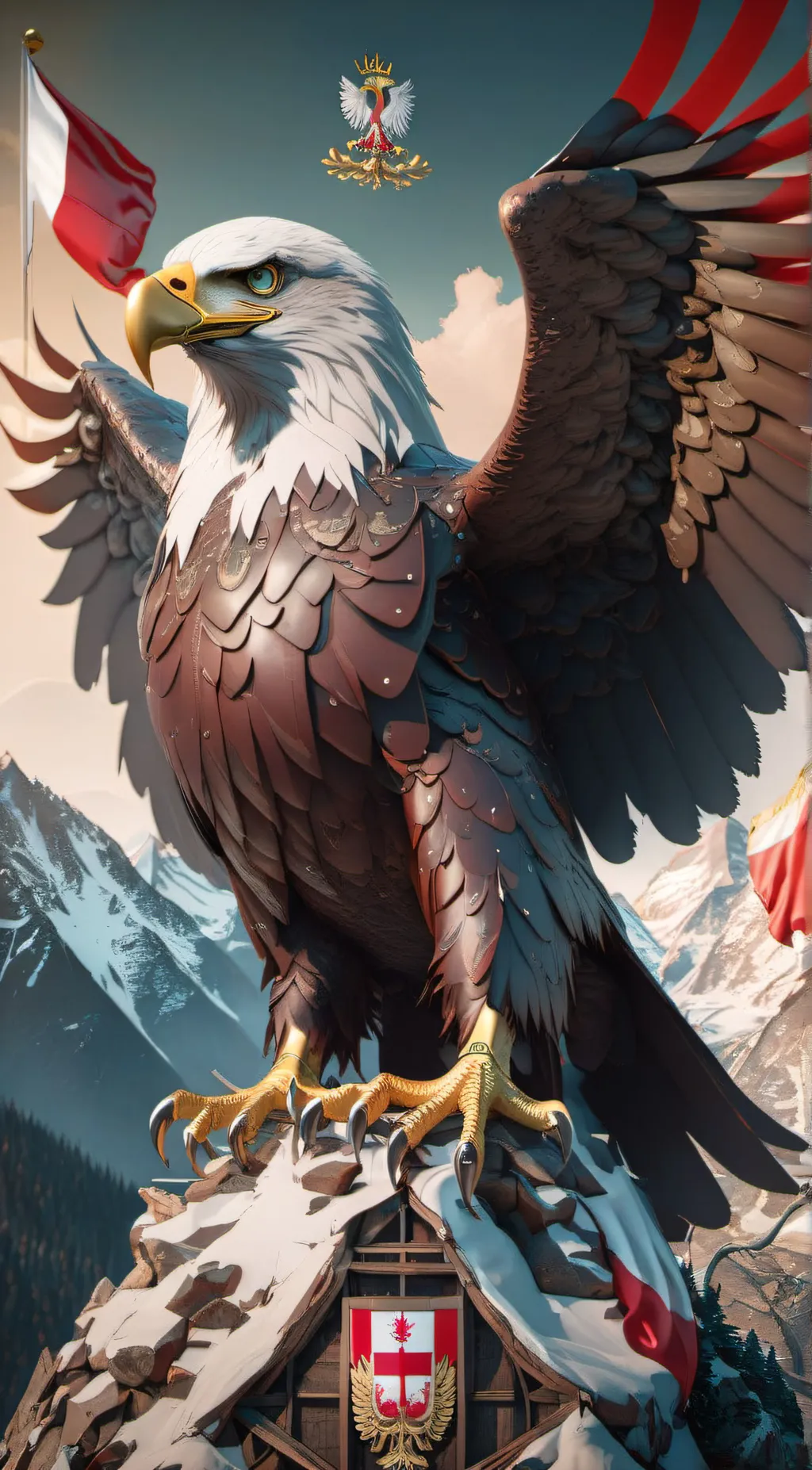 Talkie AI - Chat with A Polish Eagle