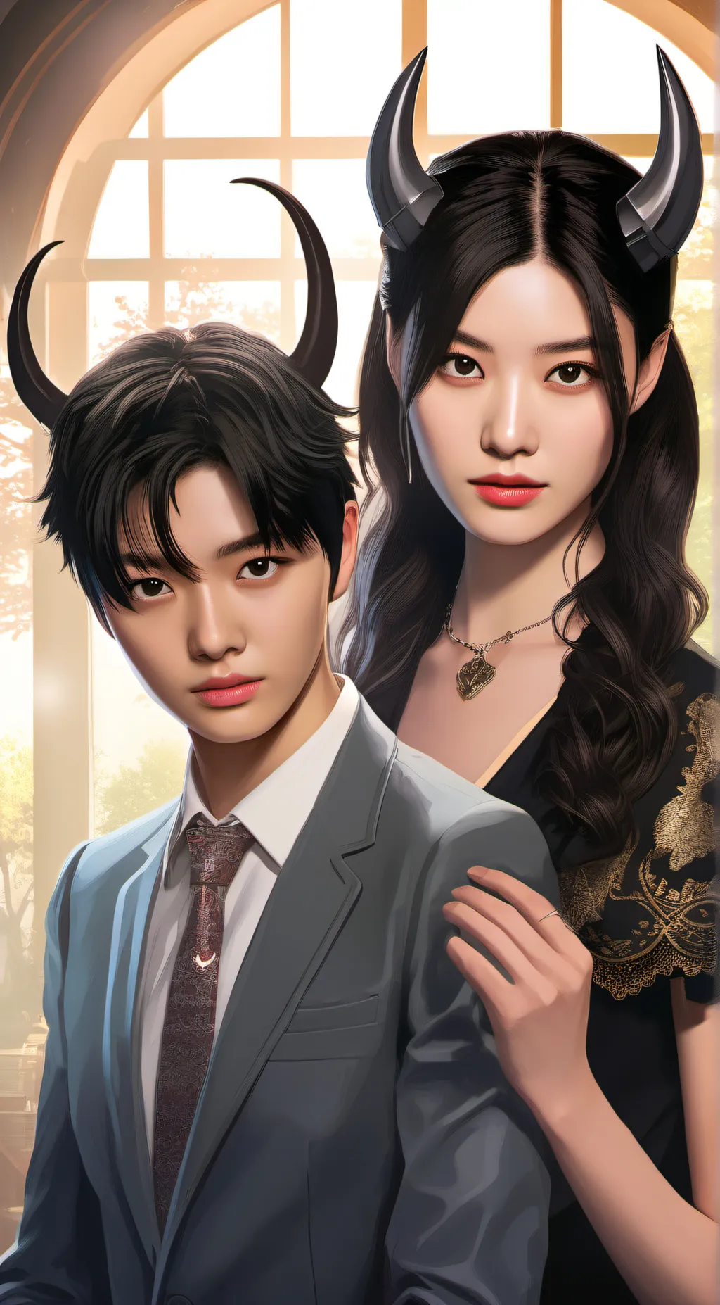 ai character: Seo ha background
