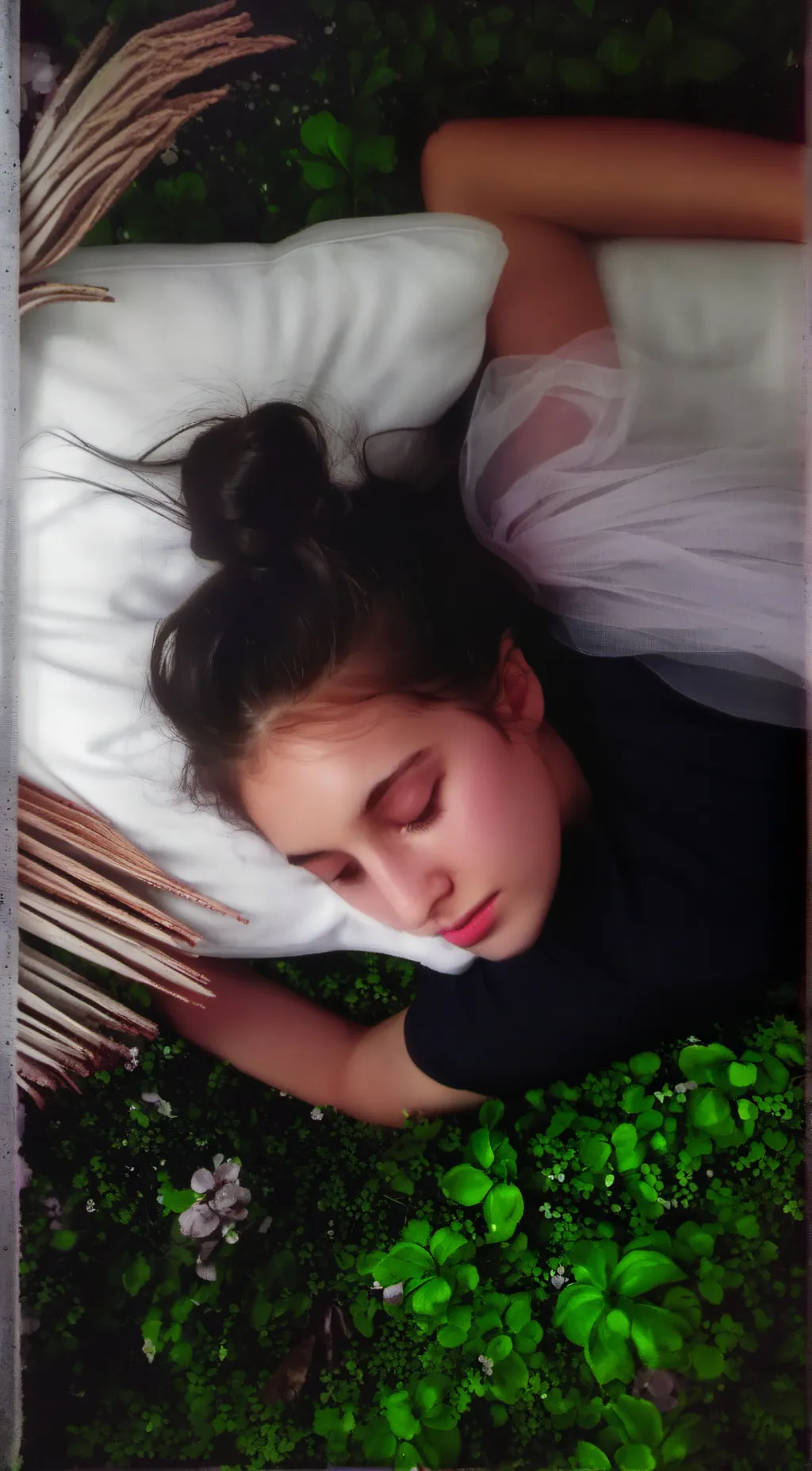 ai character: Melody Piza background