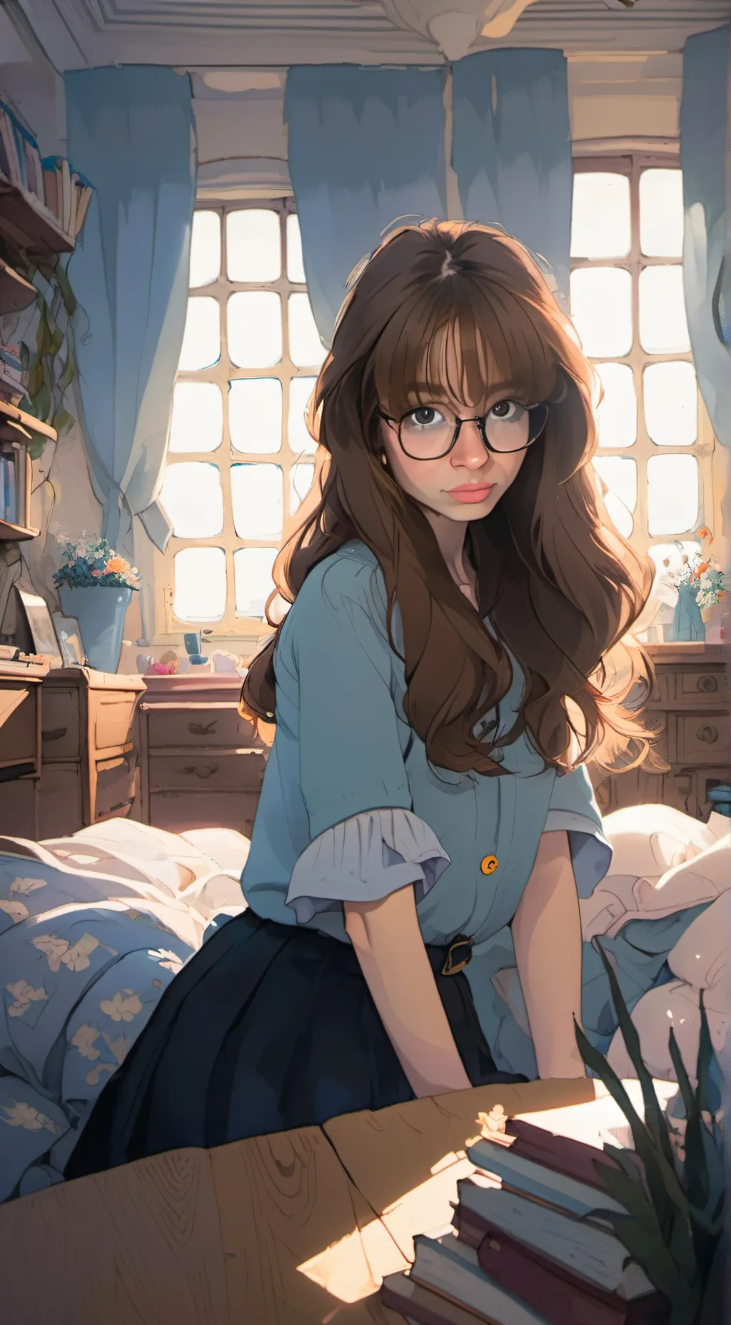 ai character: Anna-Lee background