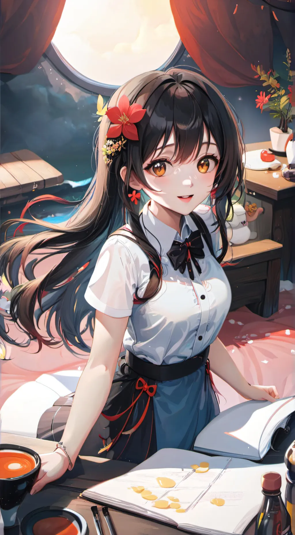 ai character: Julia background