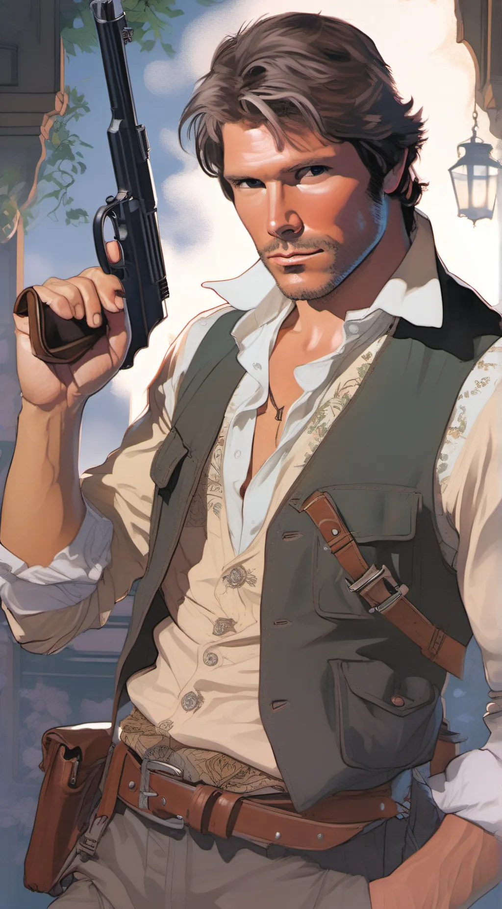 ai character: Han Solo background