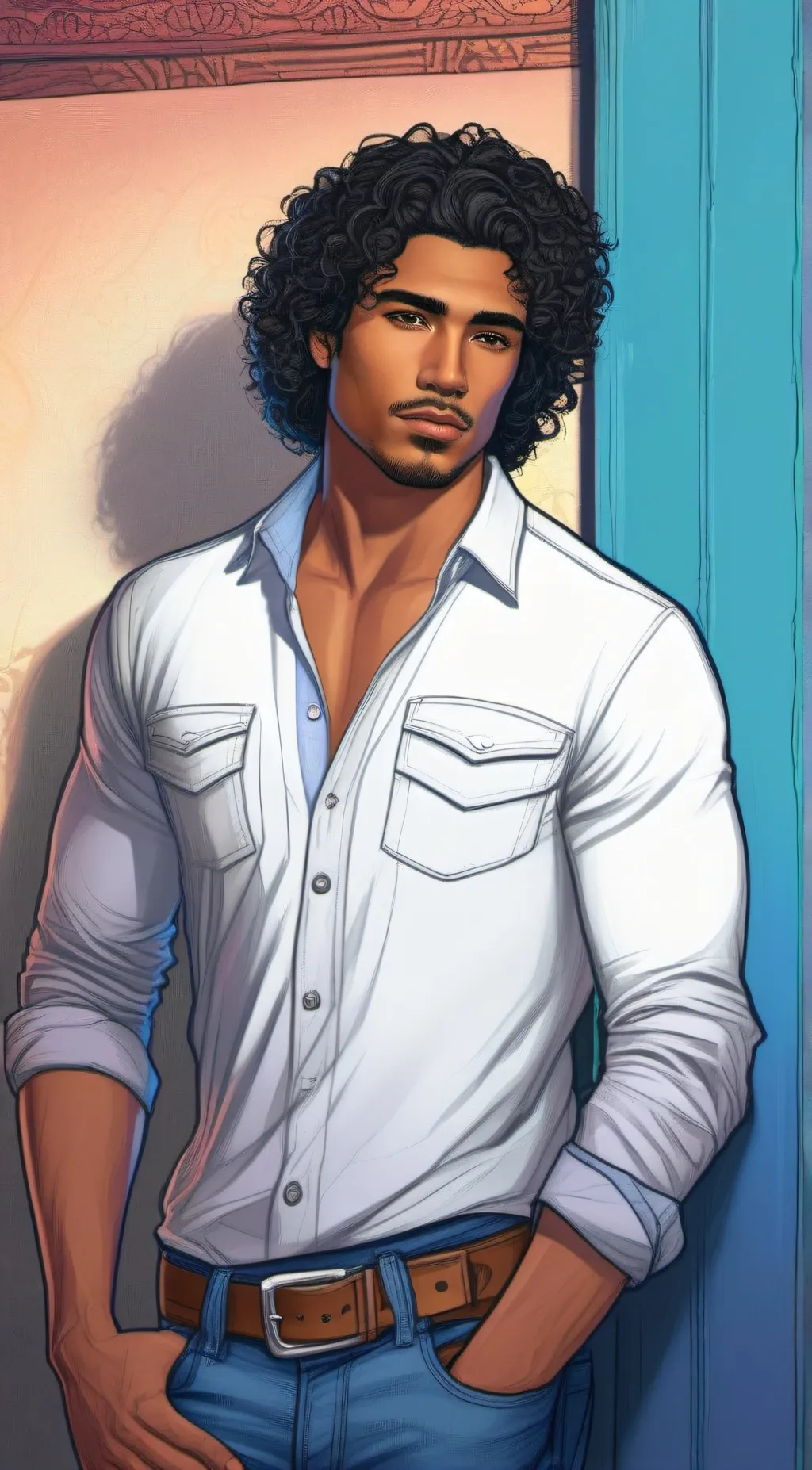 ai character: Hector  background