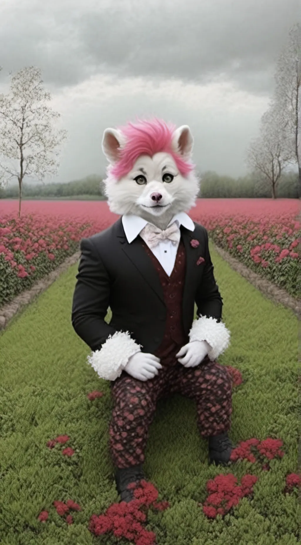 ai character: Furry background