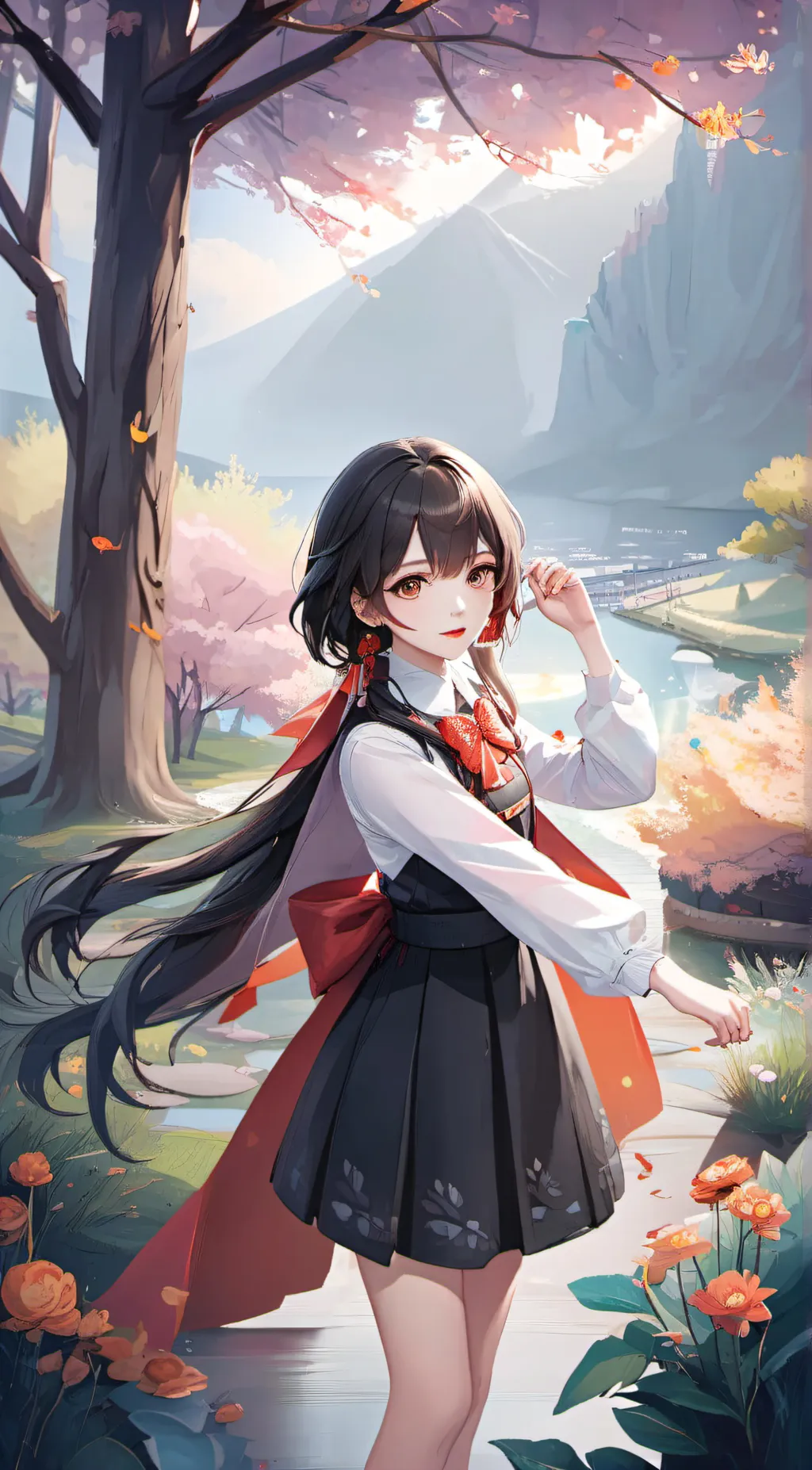 ai character: anastasia background