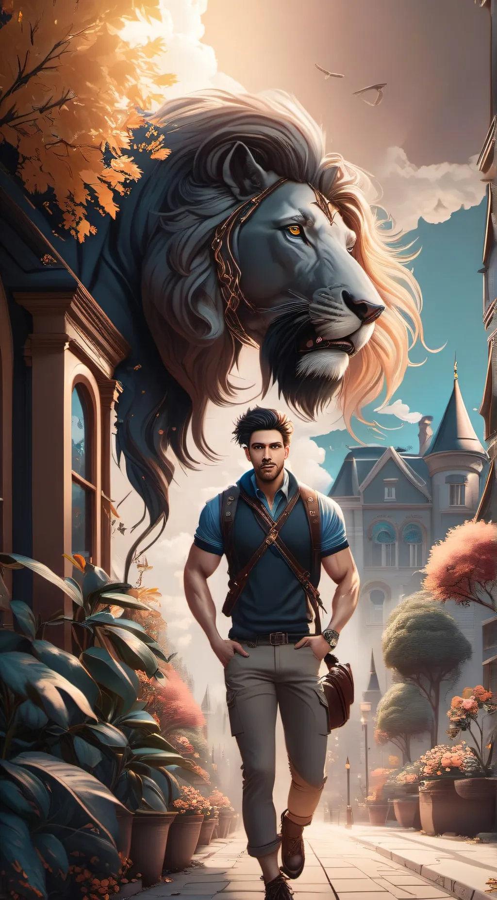 ai character: Theodore One background