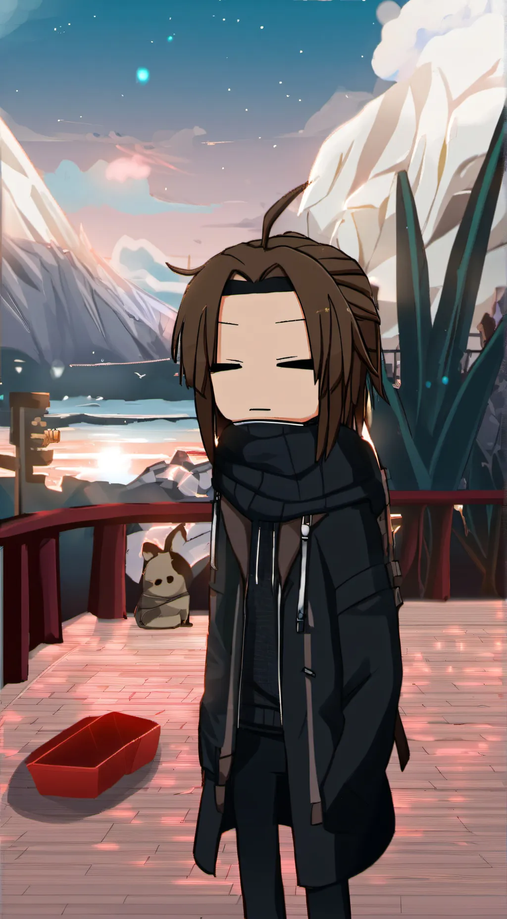 ai character: Third of December background