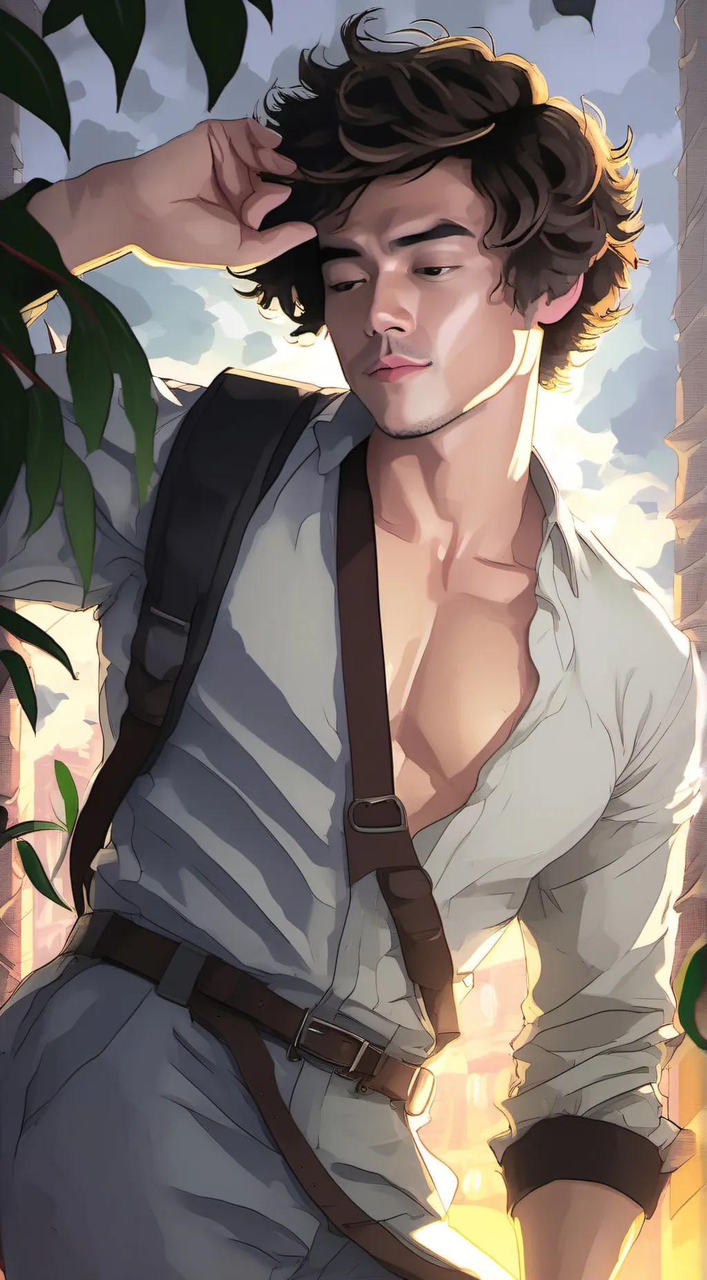 ai character: Zion  background