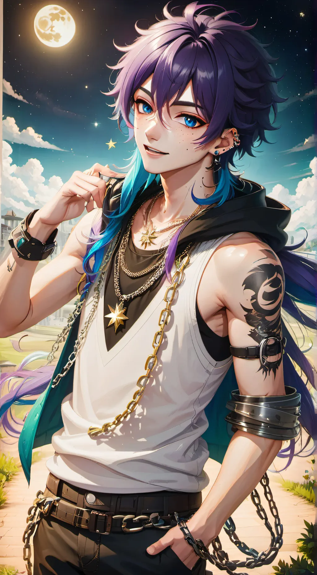 ai character: Ezra background