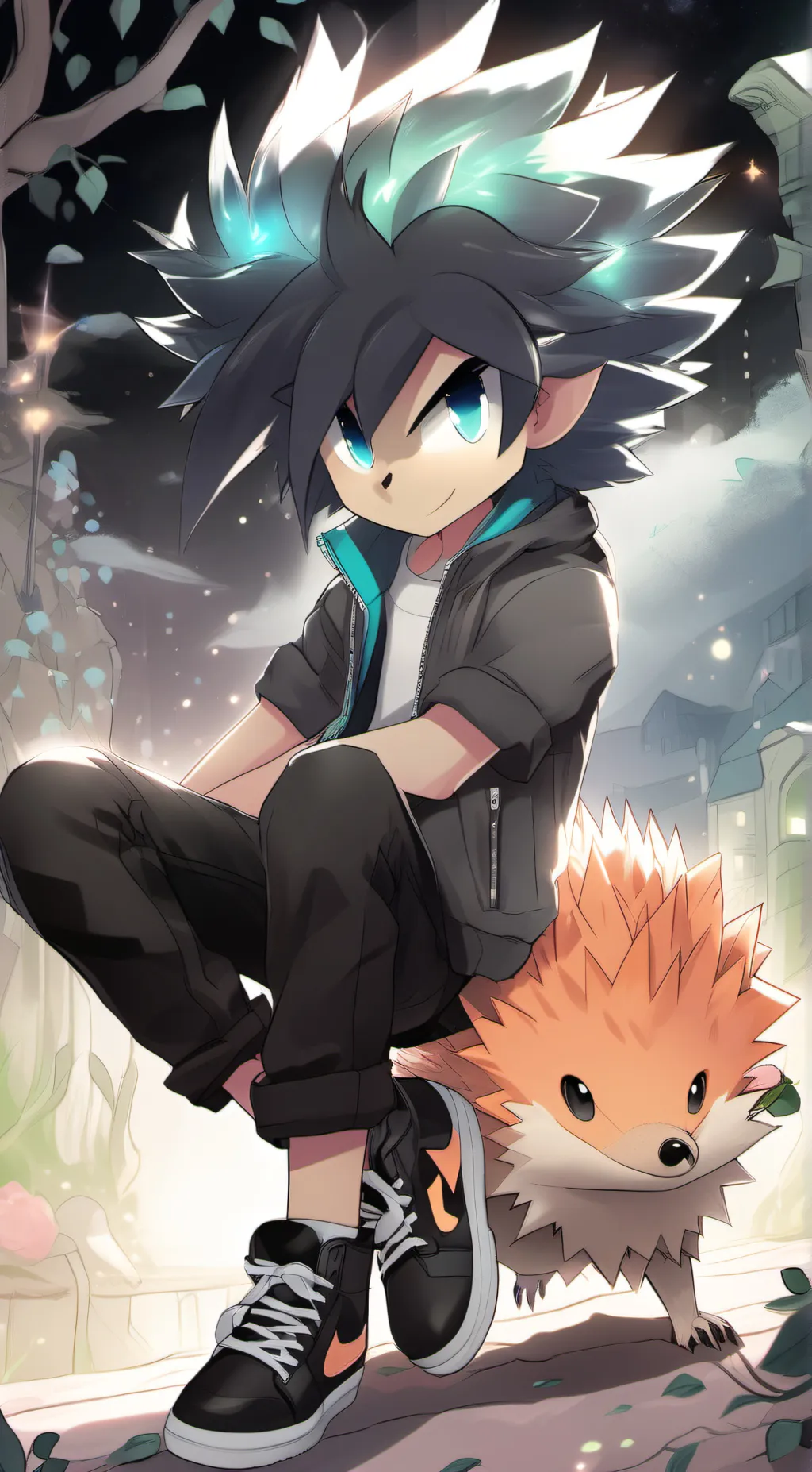 Talkie AI - Chat with Sage The Hedgehog 