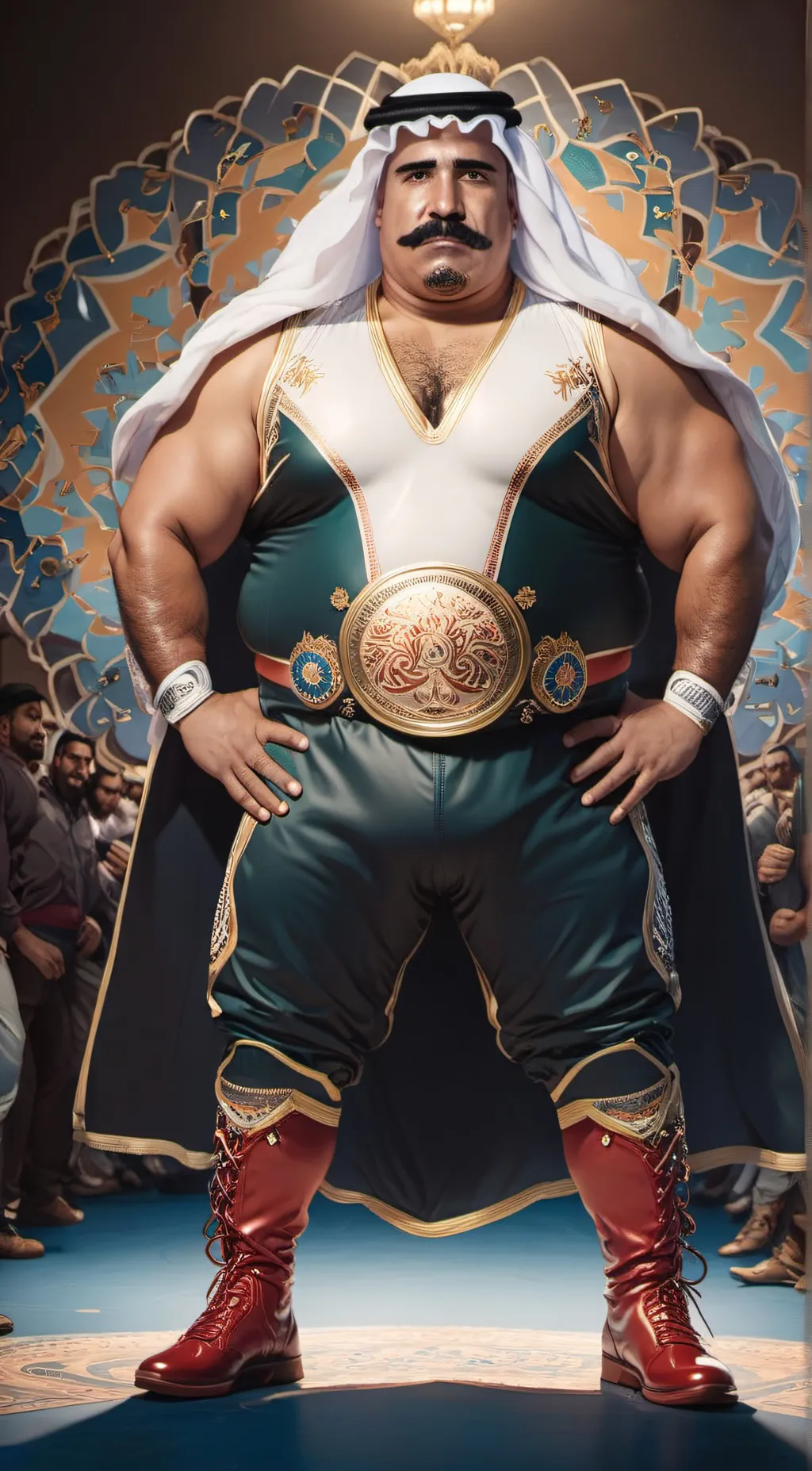 ai character: Iron Sheik background