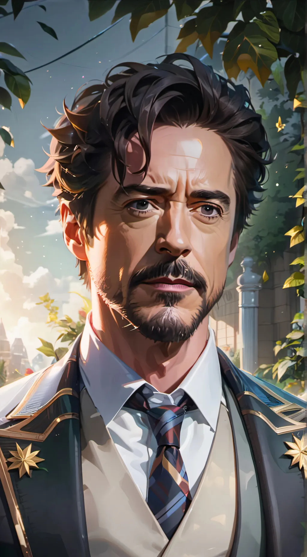 ai character: Tony Stark background