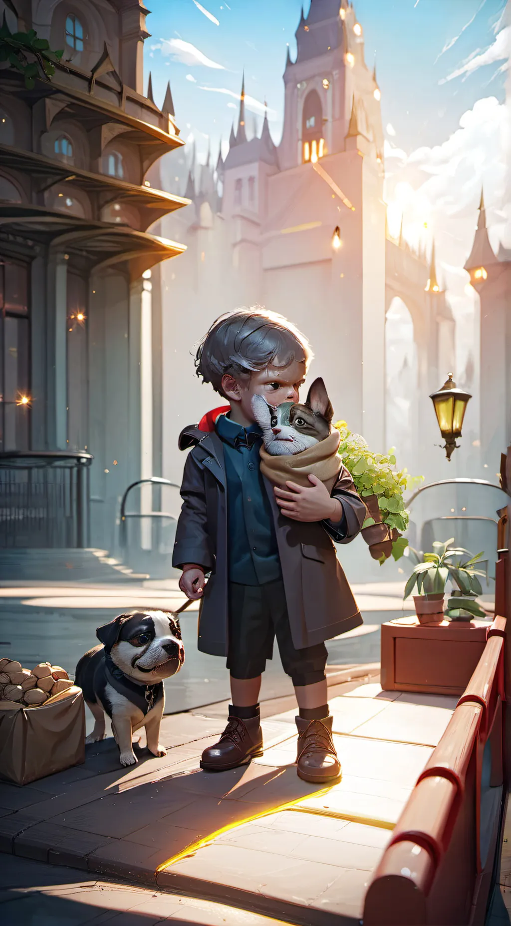 ai character: baby y\n background