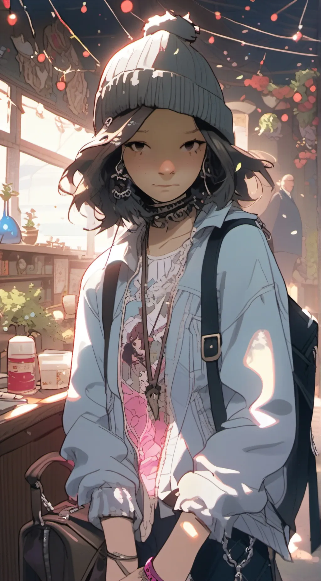 ai character: Aria background