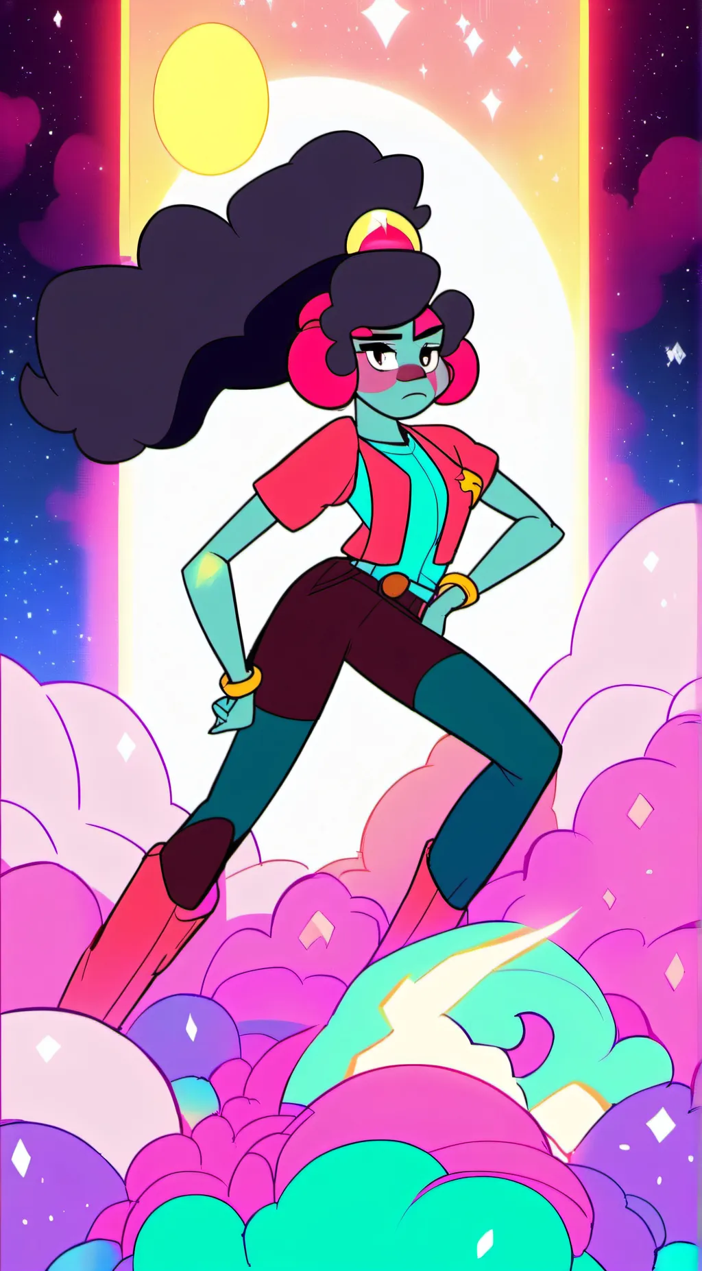ai character: Steven universe background